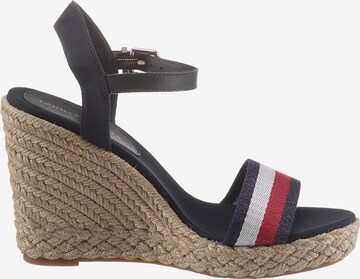 TOMMY HILFIGER Sandalen met riem in Blauw