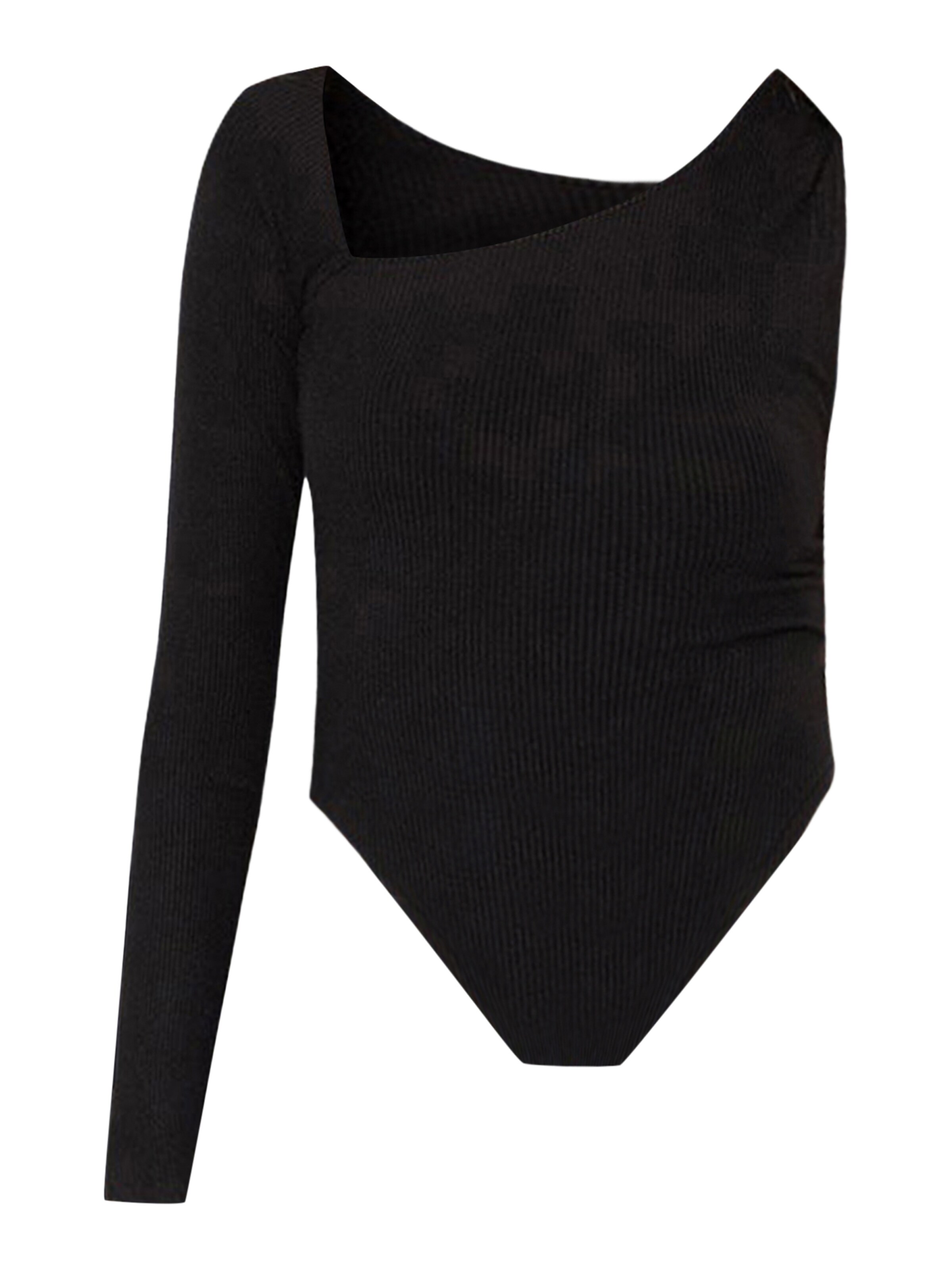 No Matter What Shirtbody in Schwarz: Vorderseite