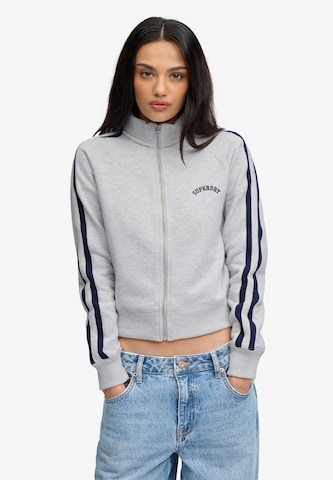 Vestes d’entraînement Superdry & Co en gris : devant