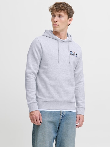 JACK & JONES Sweatshirt 'JJGEPLAS' in Blue: front
