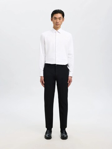 SELECTED Slim fit Koszula '16092939' w kolorze biały