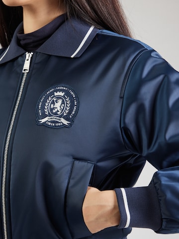 Tommy Jeans Φθινοπωρινό και ανοιξιάτικο μπουφάν 'VARSITY' σε μπλε