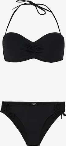 PROTEST Bikini 'PRTGemini' in Schwarz: Vorderseite