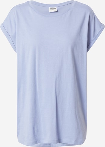 T-shirt Urban Classics en bleu : devant