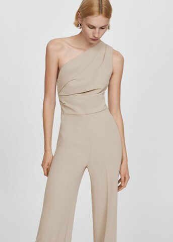 MANGO Jumpsuit 'Yes' in Beige