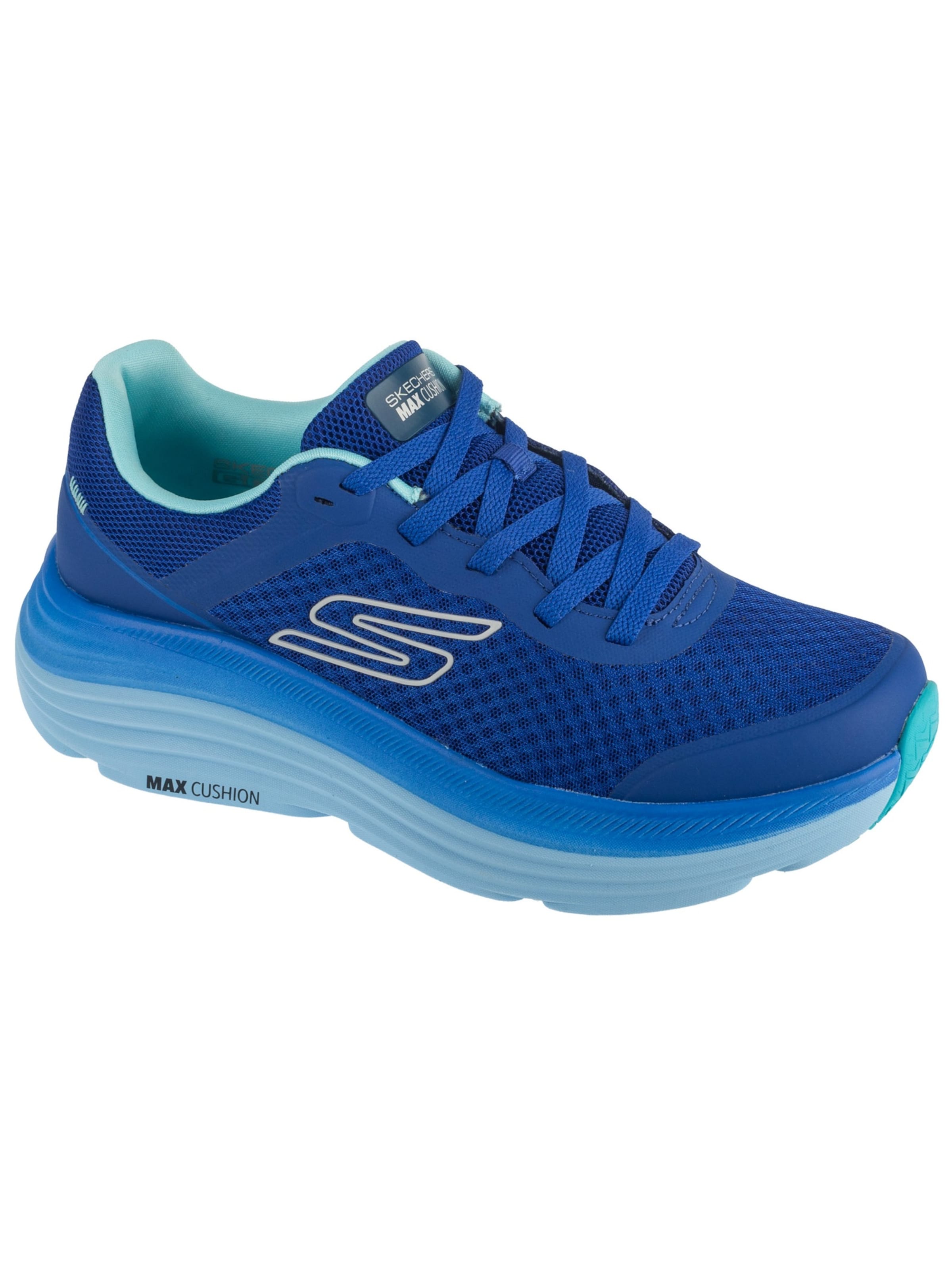 SKECHERS Laufschuh 'Skechers Max Cushioning Endeavor' in Blau: Vorderseite