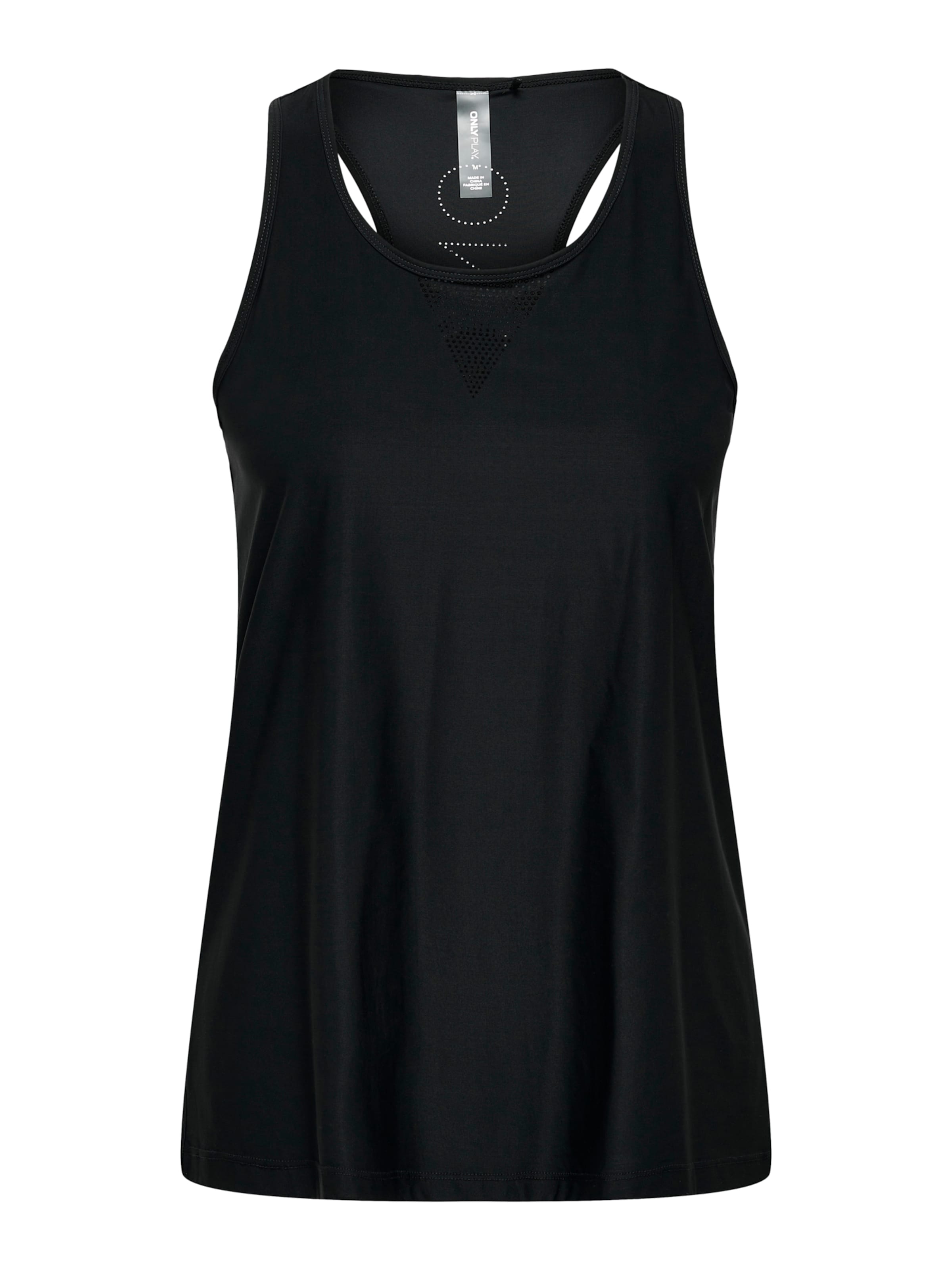 ONLY PLAY Top sportowy 'ONPlaze' w kolorze czarny: przód