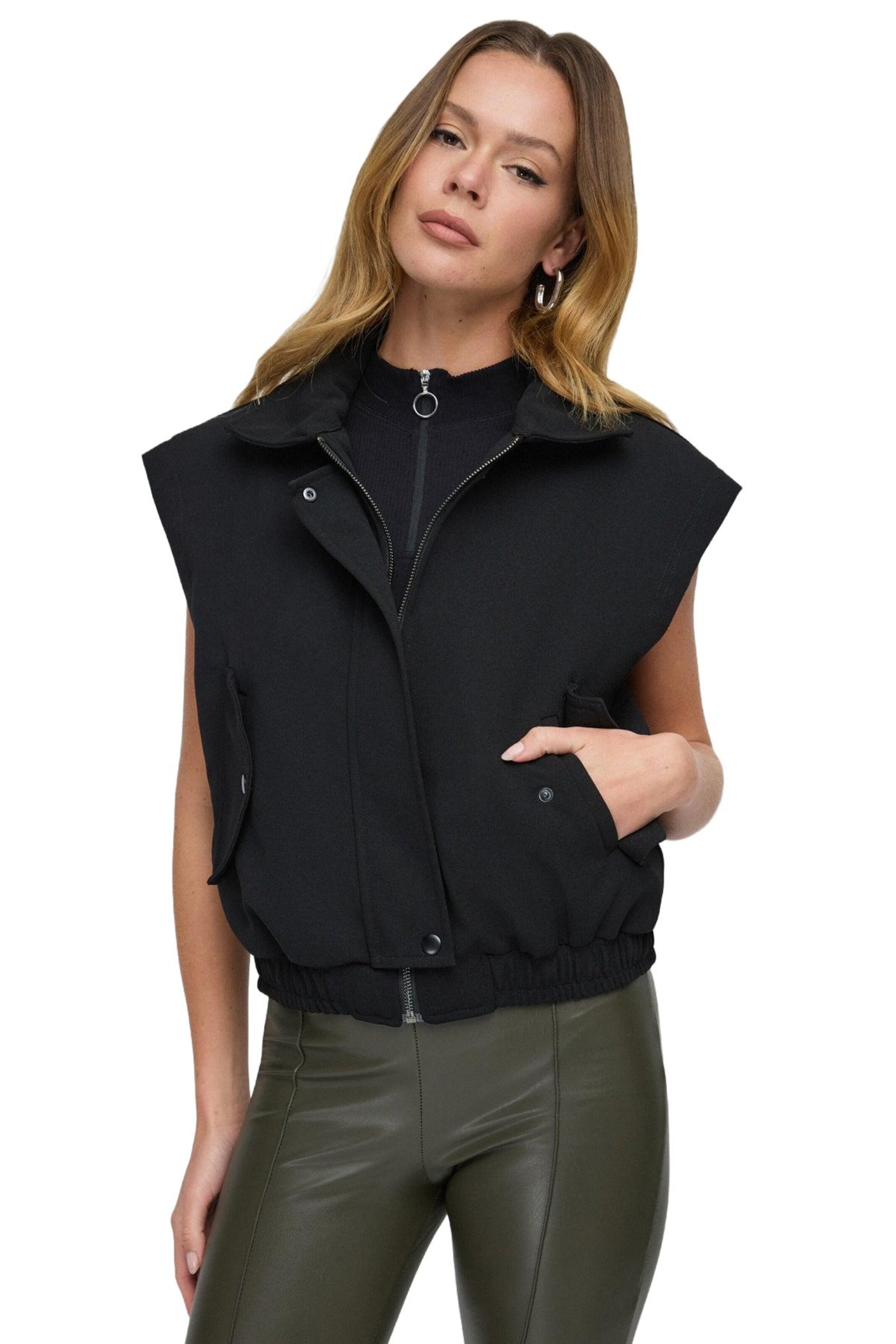 Veste mi-saison No Matter What en noir