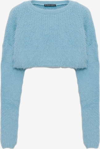 Pull-over No Matter What en bleu : devant