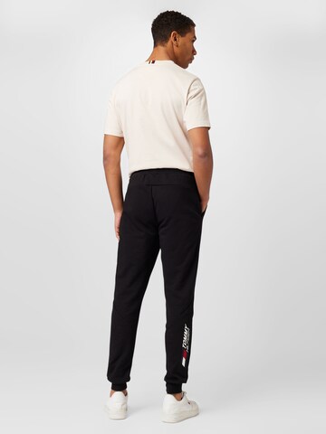 TOMMY HILFIGER Tapered Hose in Schwarz