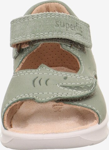 SUPERFIT - Sapatos abertos 'LAGOON' em verde