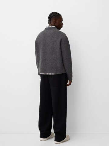 BershkaPulover - siva boja