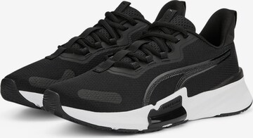 PUMA Athletic Shoes in Black: front