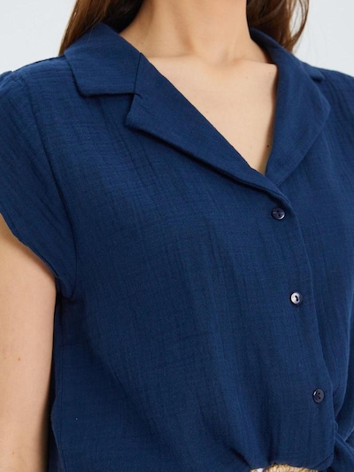 MixRay Blouse in de kleur Marine, Productweergave