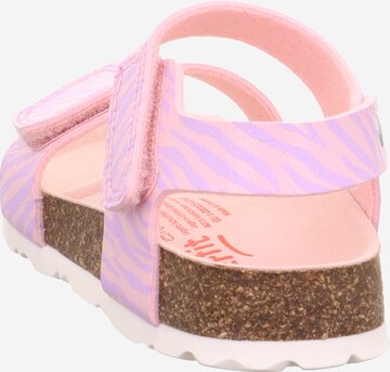 SUPERFIT Sandals in Pink