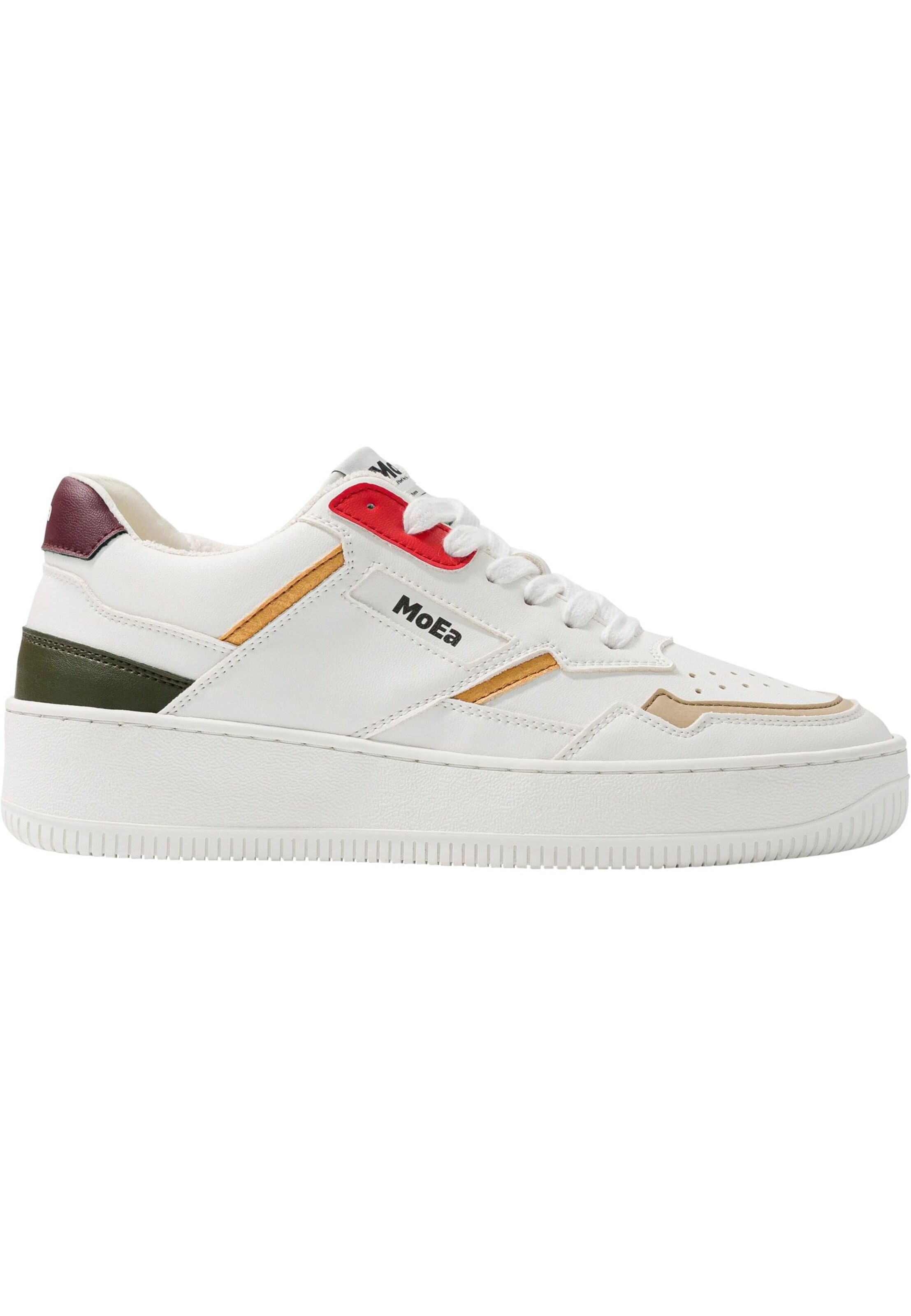 Sneaker bassa 'Gen1 - All In' di MoEa in bianco: frontale