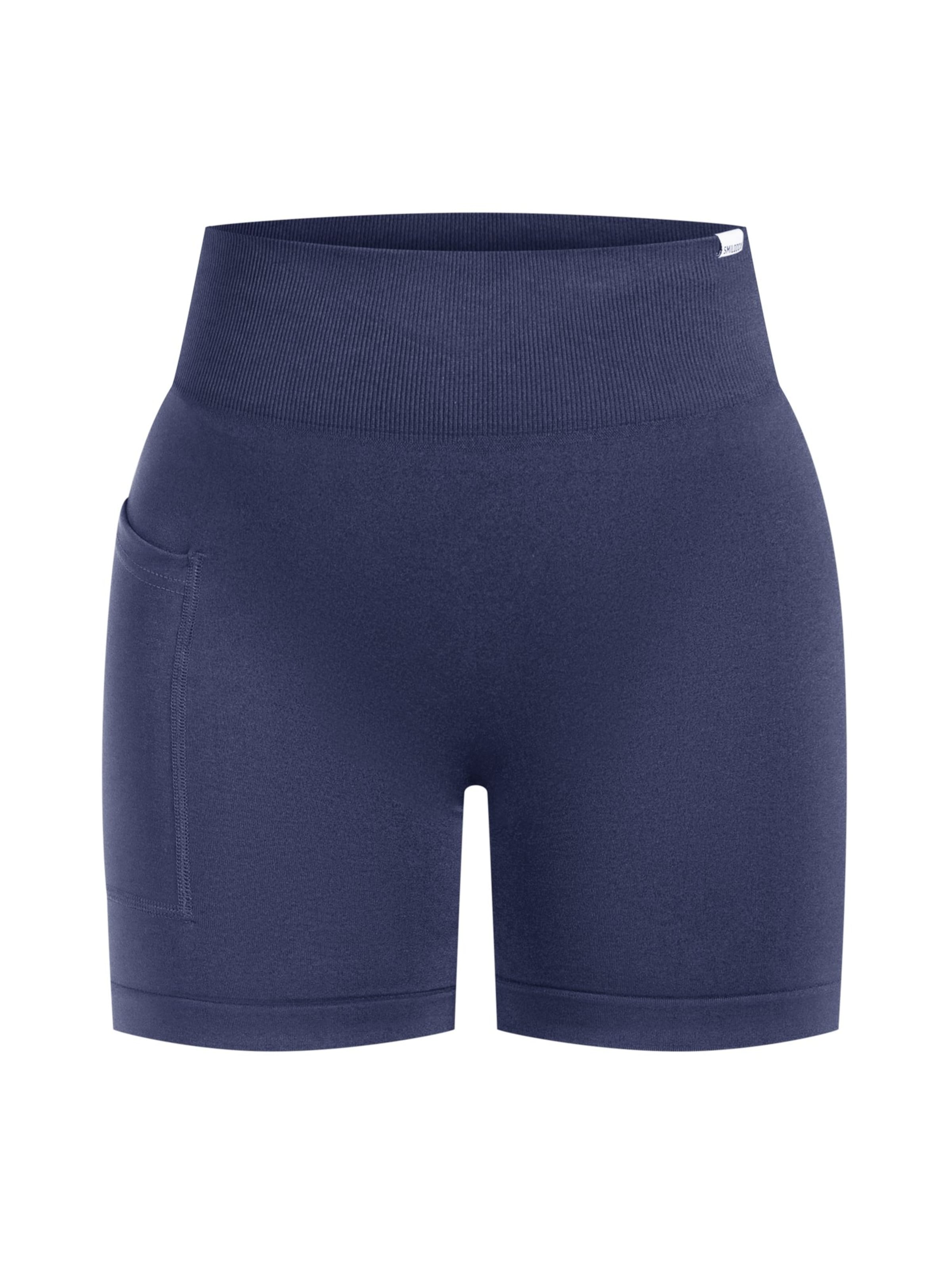 Smilodox Skinny Sports trousers 'Temmy' in Blue: front