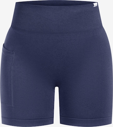Smilodox Workout Pants 'Temmy' in Blue: front