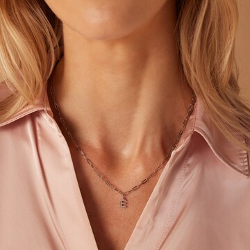 Lucardi Necklace in Silver: front