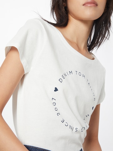 T-shirt TOM TAILOR DENIM en bleu