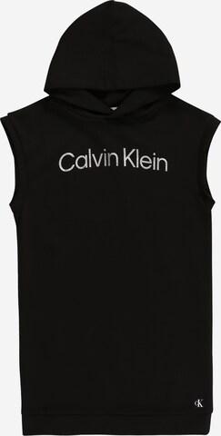 Calvin Klein JeansHaljina - crna boja: prednji dio