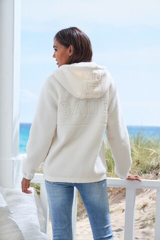 Elbsand Fleecejacke in Weiß