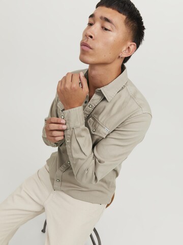 JACK & JONES - Ajuste regular Camisa 'Sheridan' en beige