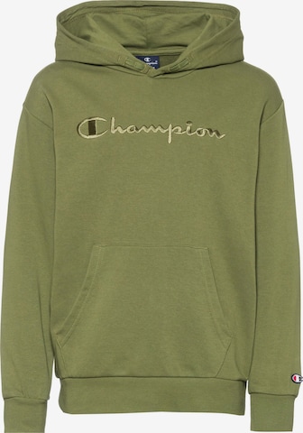 Champion Authentic Athletic Apparel Sweatshirt 'Legacy Icons' in Grün: predná strana