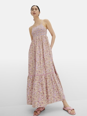 bonprix Kleid in Beige: Vorderseite