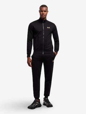 EA7 Emporio Armani - regular Pantalón deportivo '8NPV60 PJVRZ' en negro: frente