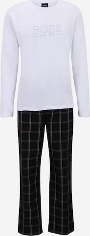 BOSS Pitkä pyjama värissä musta: edessä