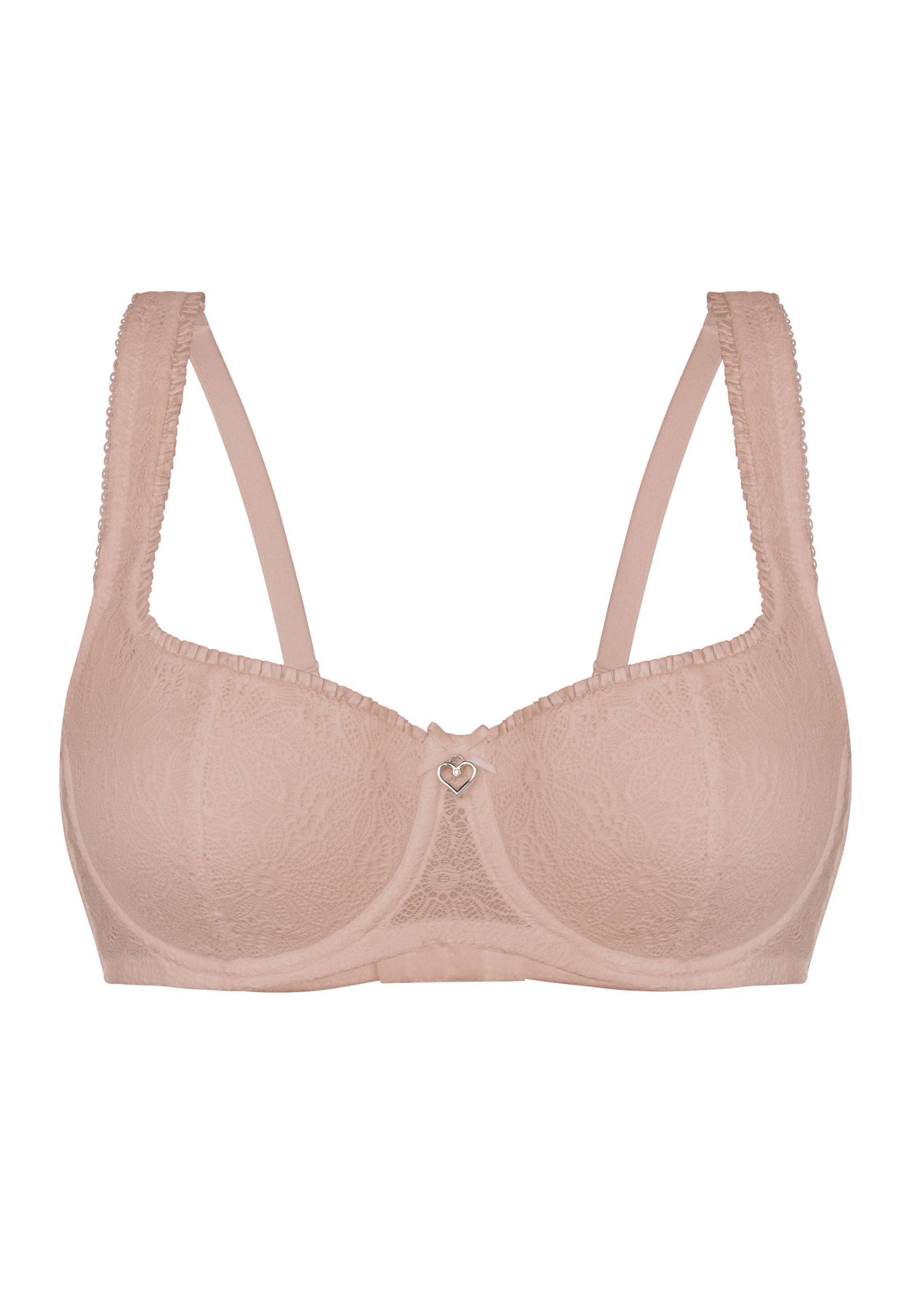 sassa Push-up Bra 'DIRNDL III' in Beige: front