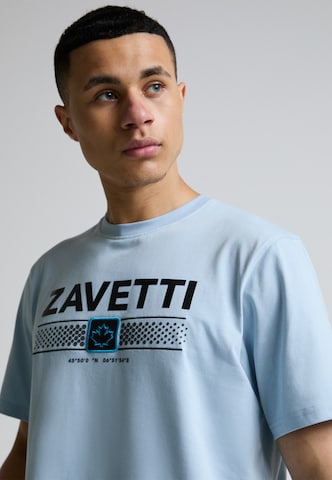 T-Shirt 'VIARELLO' Zavetti Canada en bleu