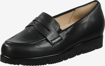 HASSIA Classic Flats in Black: front