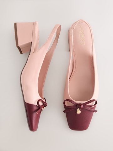 Next Slingpumps 'Forever Comfort' in Roze