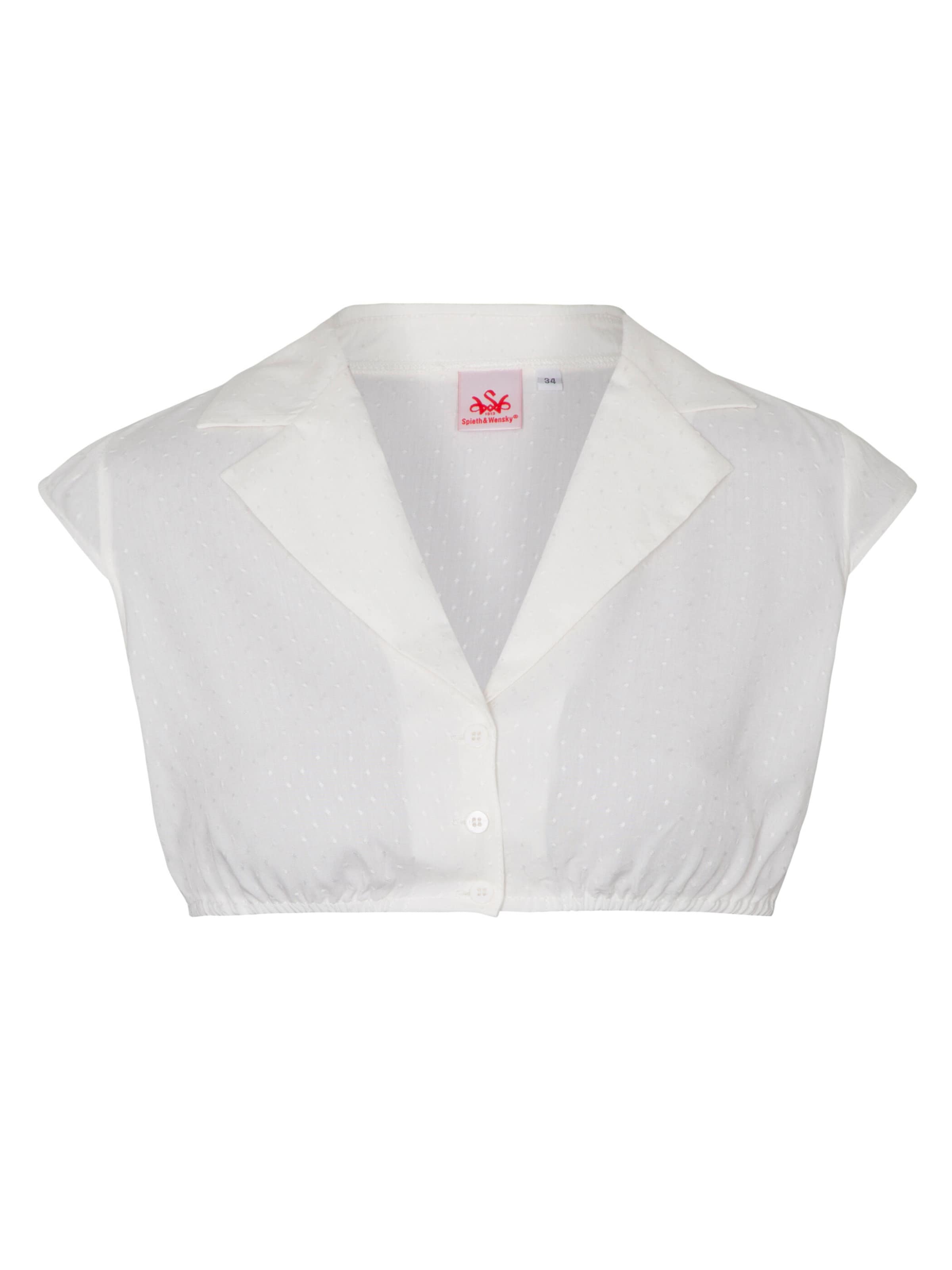 Chemisier 'Geba' SPIETH & WENSKY en blanc : devant