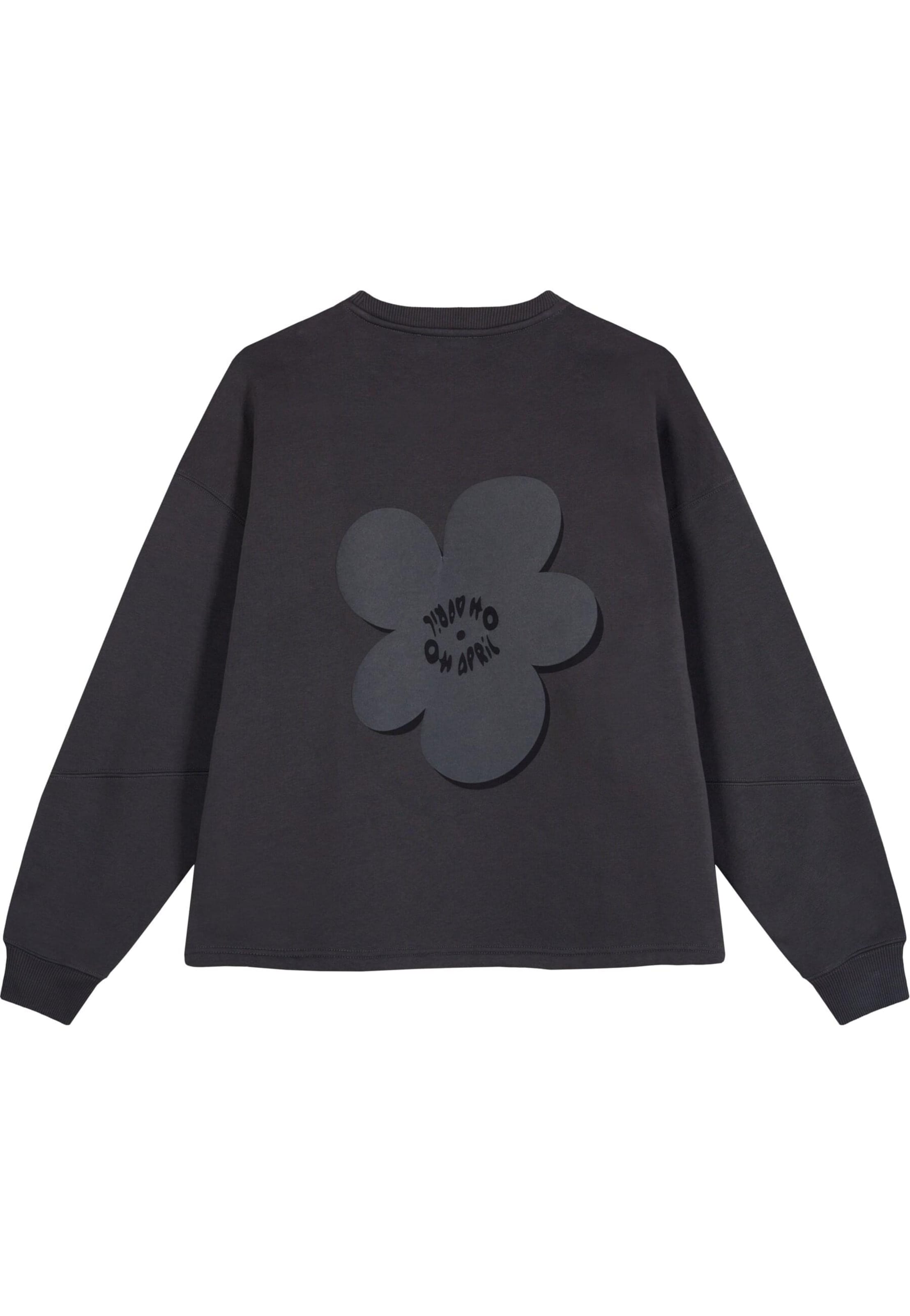 OH APRIL Mikina - Sivá: predná strana