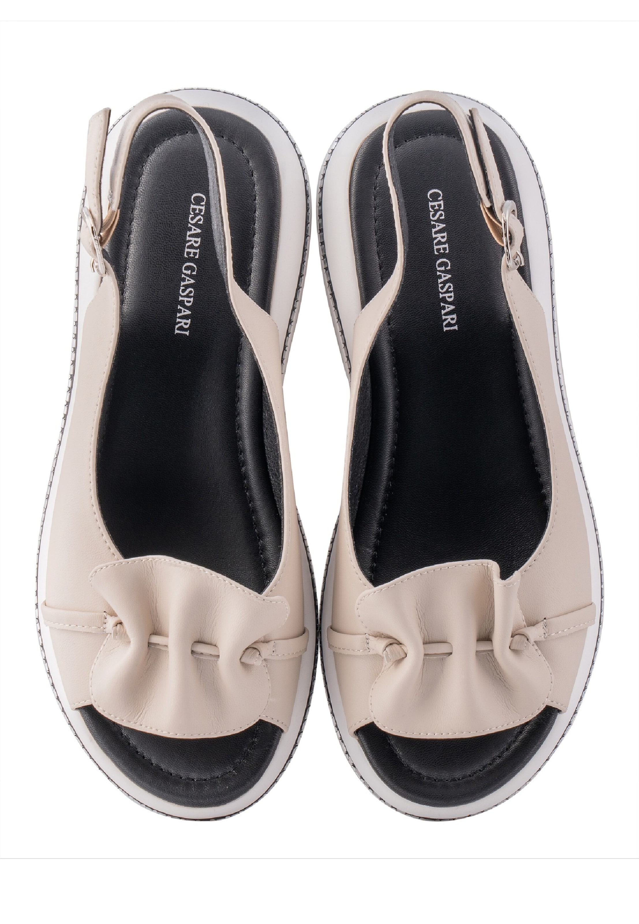 CESARE GASPARI Sandale in Beige