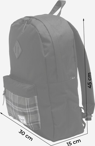 Herschel Rucksack 'Heritage' in Schwarz