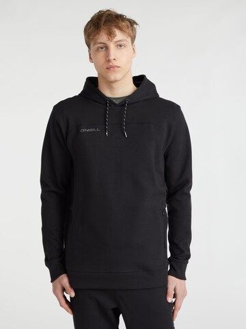 O'NEILLSweater majica - crna boja: prednji dio