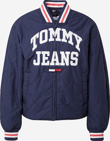 Tommy Jeans Tussenjas in Blauw: voorkant