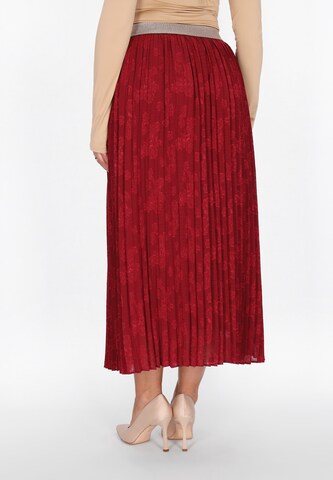 faina - Falda en rojo