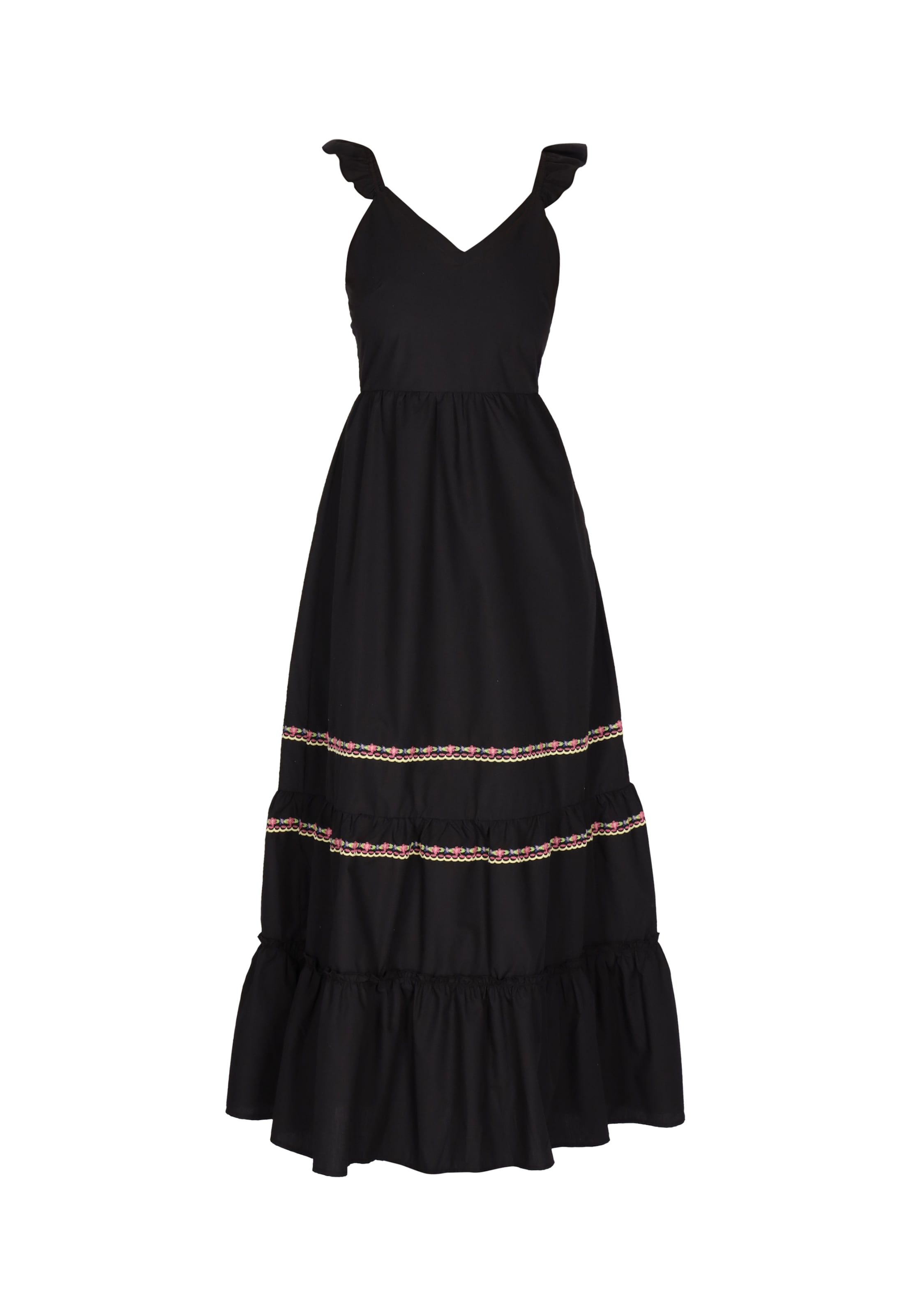 Abito di IZIA in nero: frontale