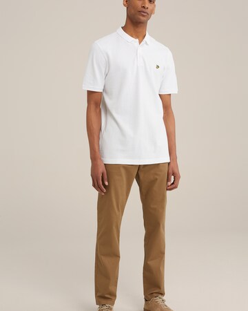 WE Fashion Slim fit Chino trousers in Brown