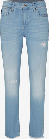 JOOP! Slimfit Jeans in Blauw: voorkant