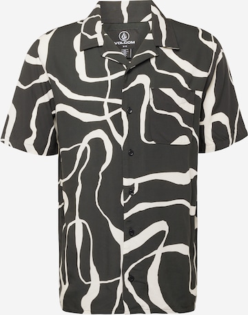 Volcom Regular fit Overhemd in Zwart: voorkant