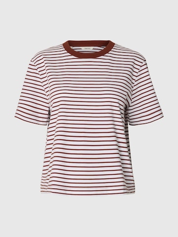 SELECTED - Camiseta 'Essential' en rojo