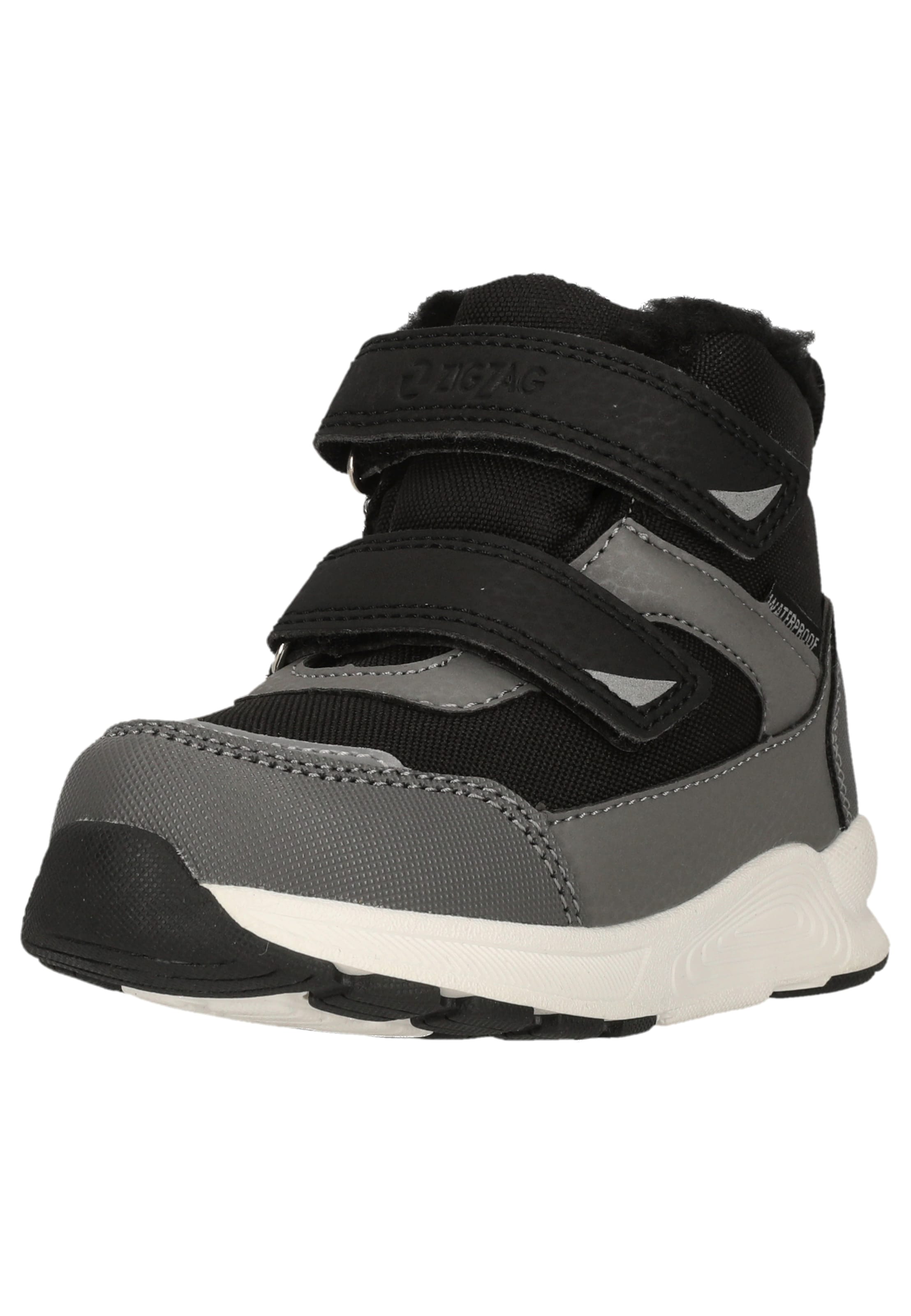 ZigZag Winterstiefel 'Nisa' in Schwarz: Vorderseite