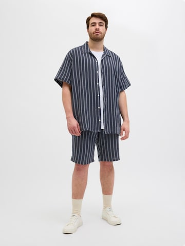 Jack & Jones Plus Loosefit Bukser i blå