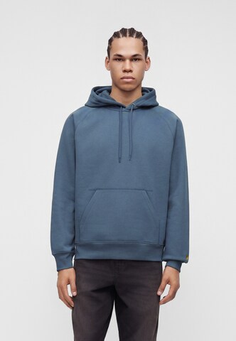 Sweat-shirt 'Chase' Carhartt WIP en bleu : devant